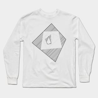 Abstract geometrical tunnel Long Sleeve T-Shirt